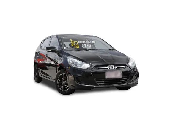 Hyundai Accent Hatch 2014, a vehicle we recondition transmissions for