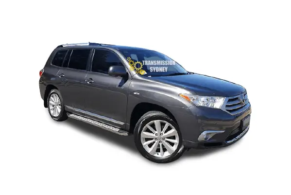 Toyota Kluger SUV 2013, a vehicle we recondition transmissions for